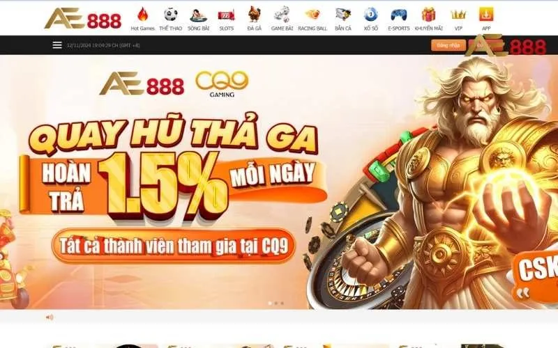 Rút tiền AE888
